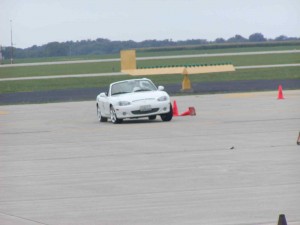 Tom Ingles at Coles County autocross